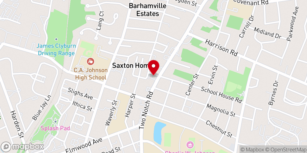 Map showing location of The Universal Church