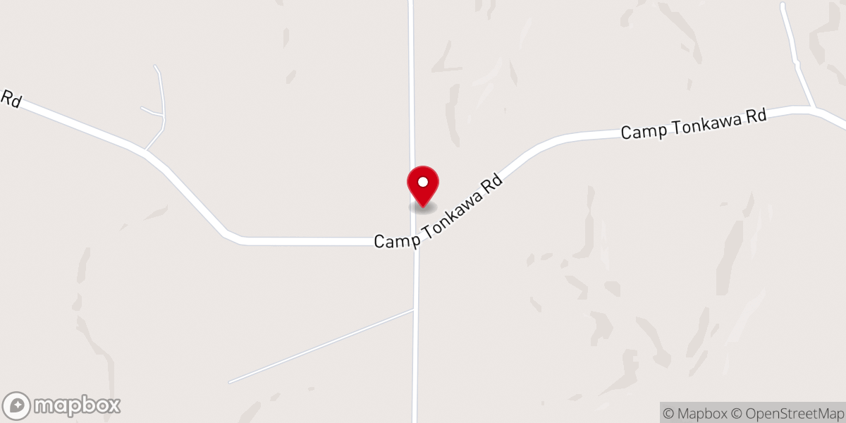 Map showing location of Mt Union Freewill Baptist