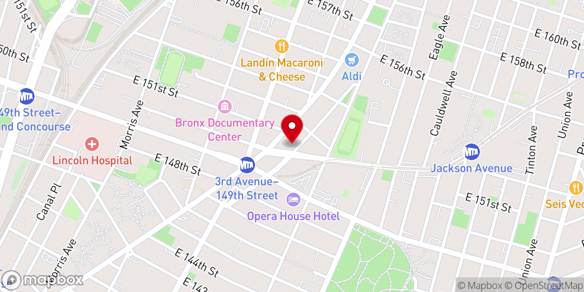 Map showing location of JCCA - Foster Home Services