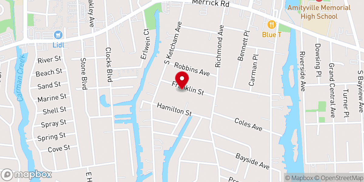 Map showing location of Church Design Inc