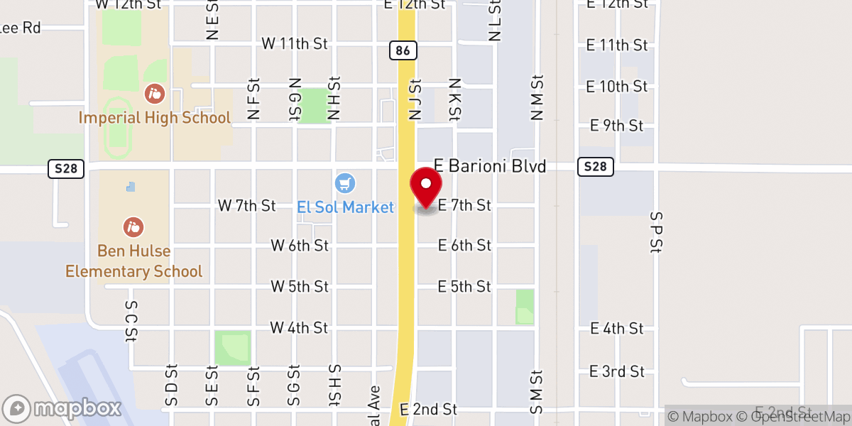 Map showing location of Faith Students Center