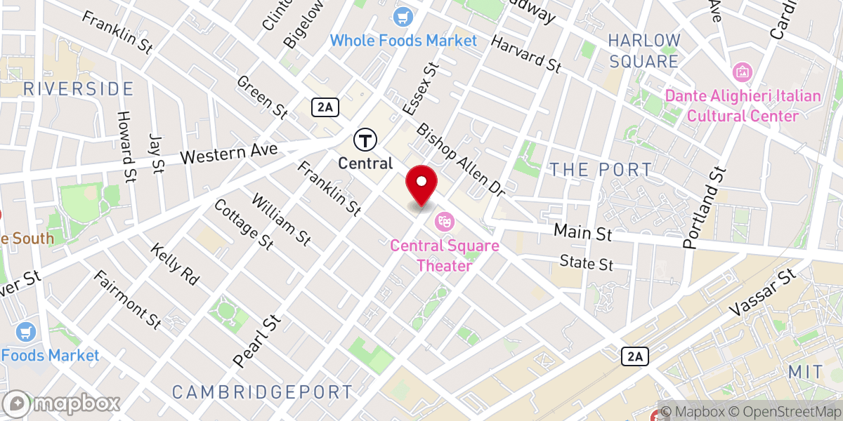 Map showing location of Harbor Lutheran Church