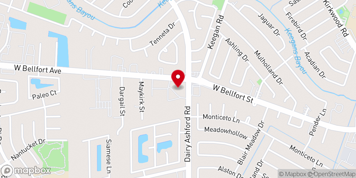 Map showing location of Iglesia Verdad en Amor