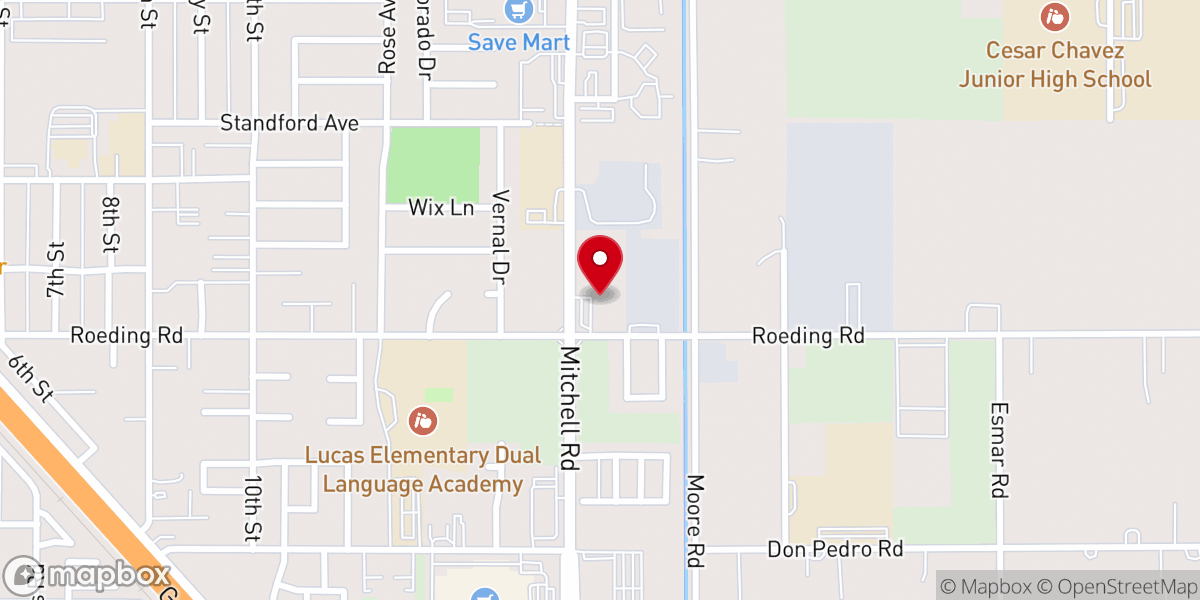 Map showing location of Fountain of life COGIC