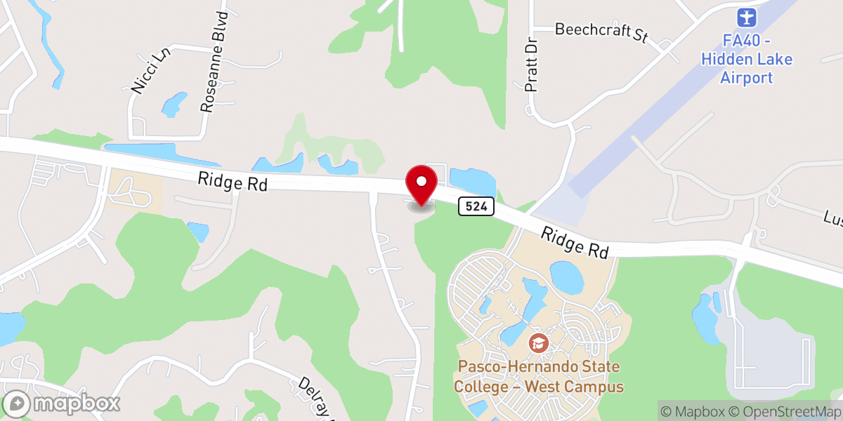 Map showing location of SonRise Community Church
