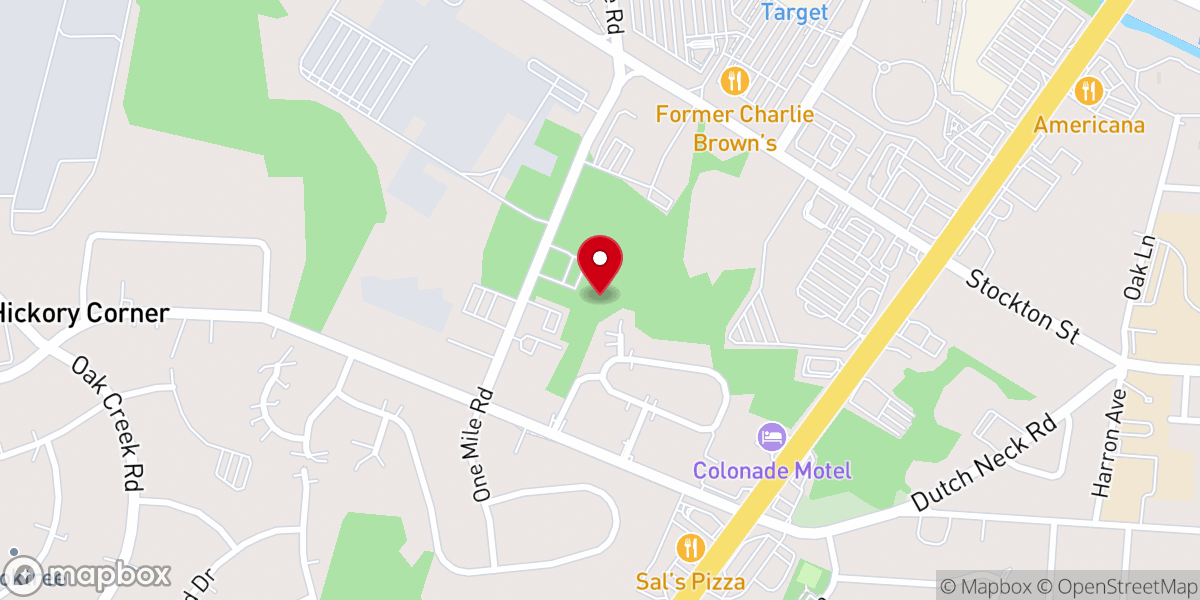 Map showing location of Redemption Worship Center