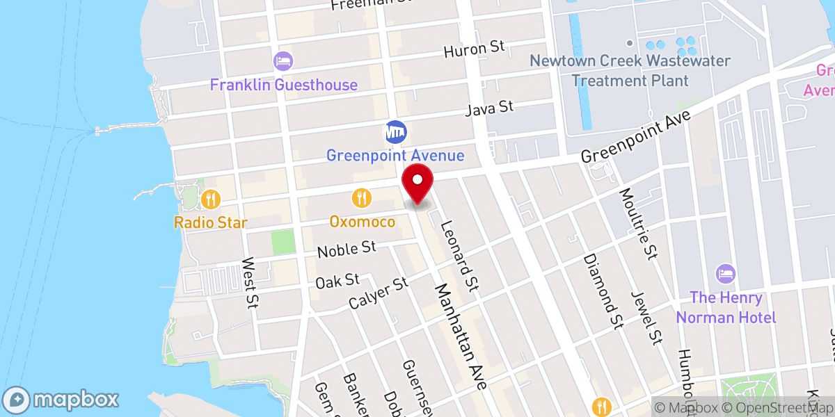 Map showing location of St. Anthony of Padua – St. Alphonsus Parish