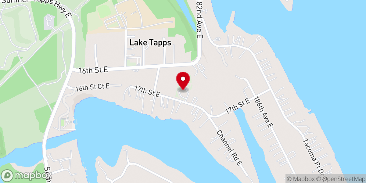 Map showing location of First Pentecostal Church
