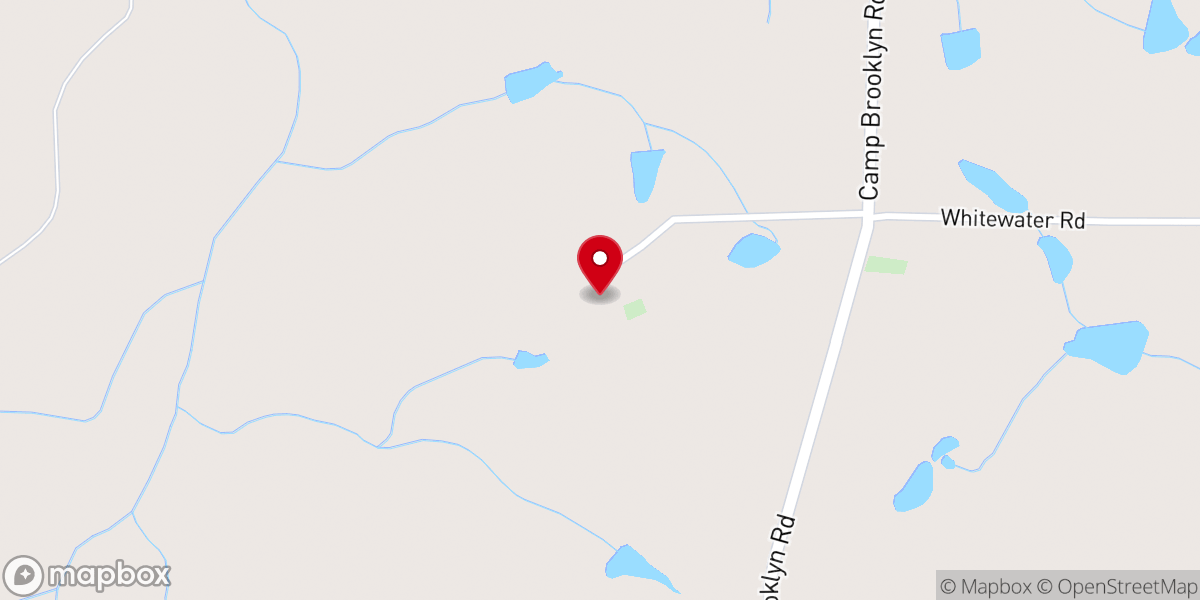 Map showing location of Fairview Church