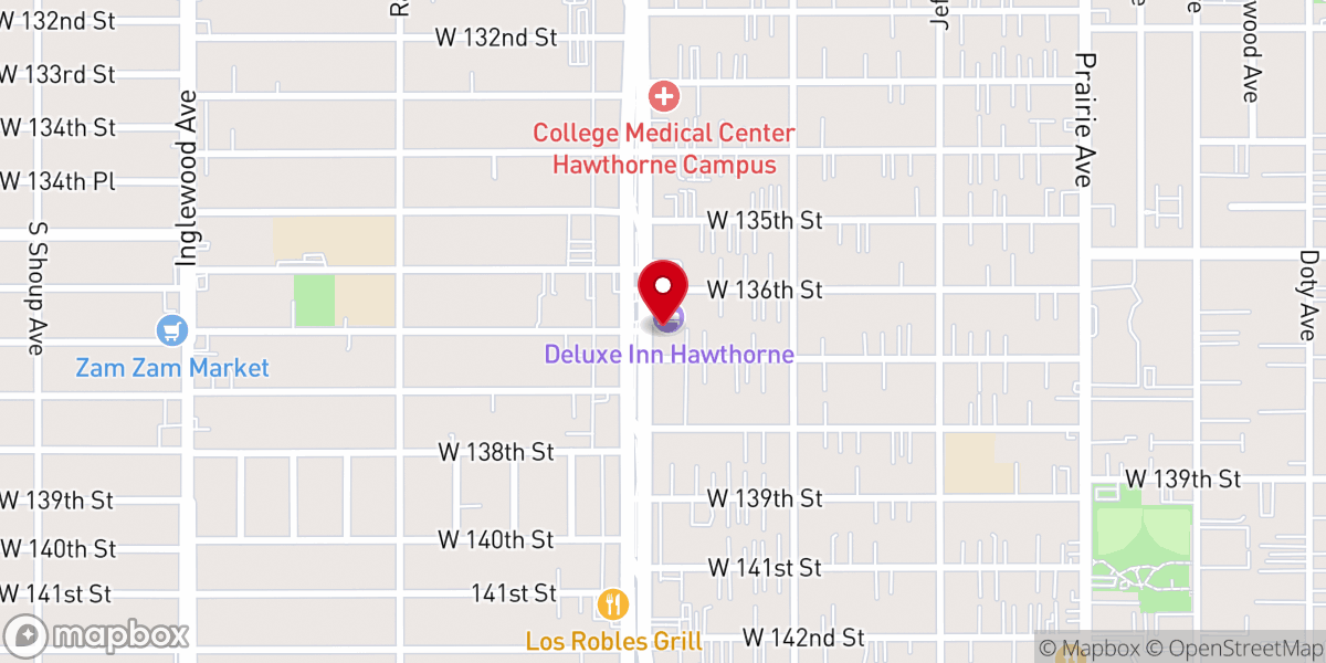 Map showing location of Bread For Life Comm Christian