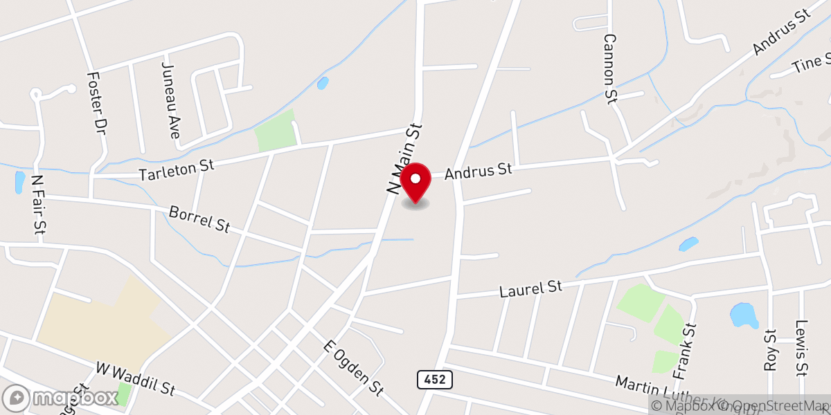 Map showing location of Avoyelles Parish Library