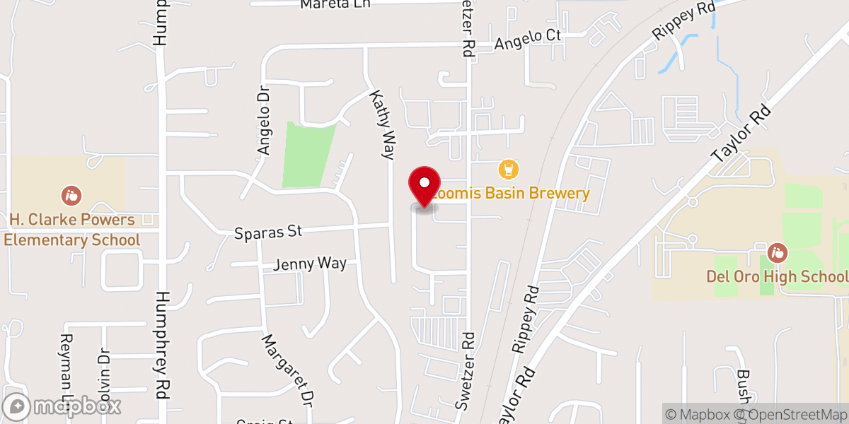 Map showing location of Rock Harbor Covenant Church