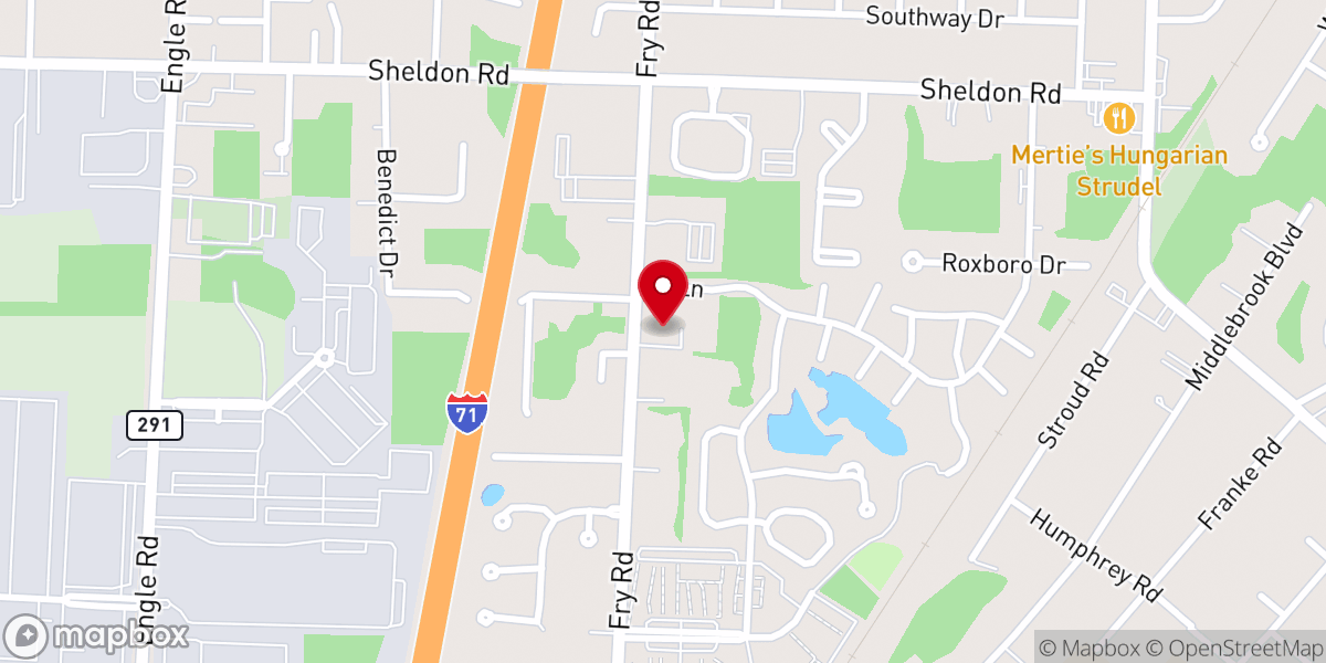 Map showing location of Lake City Christian Church