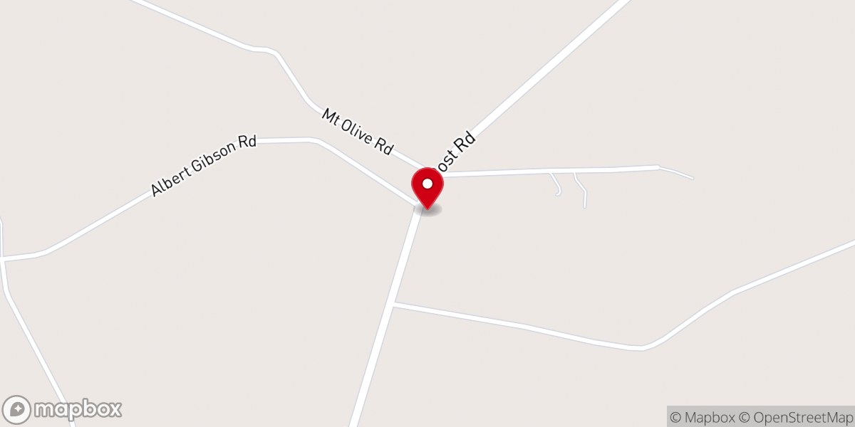 Map showing location of Trinity Church of the Nazarene