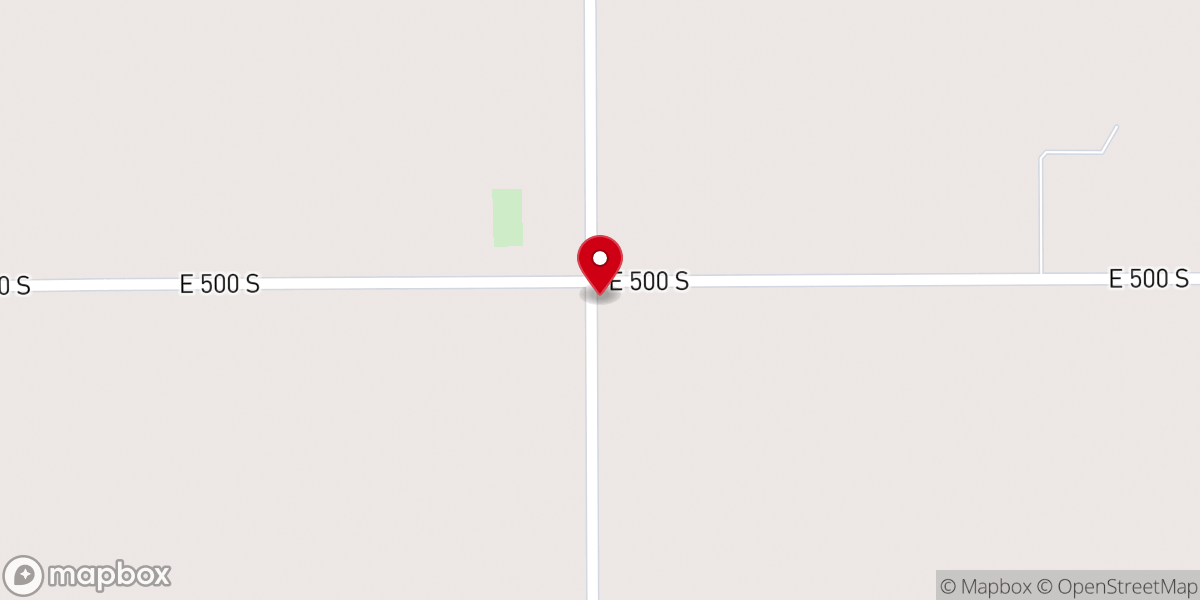 Map showing location of Salem Christian Church