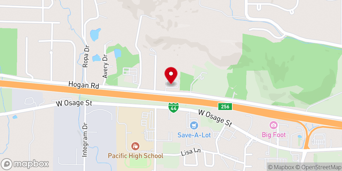 Map showing location of Lighthouse Church of Pacific