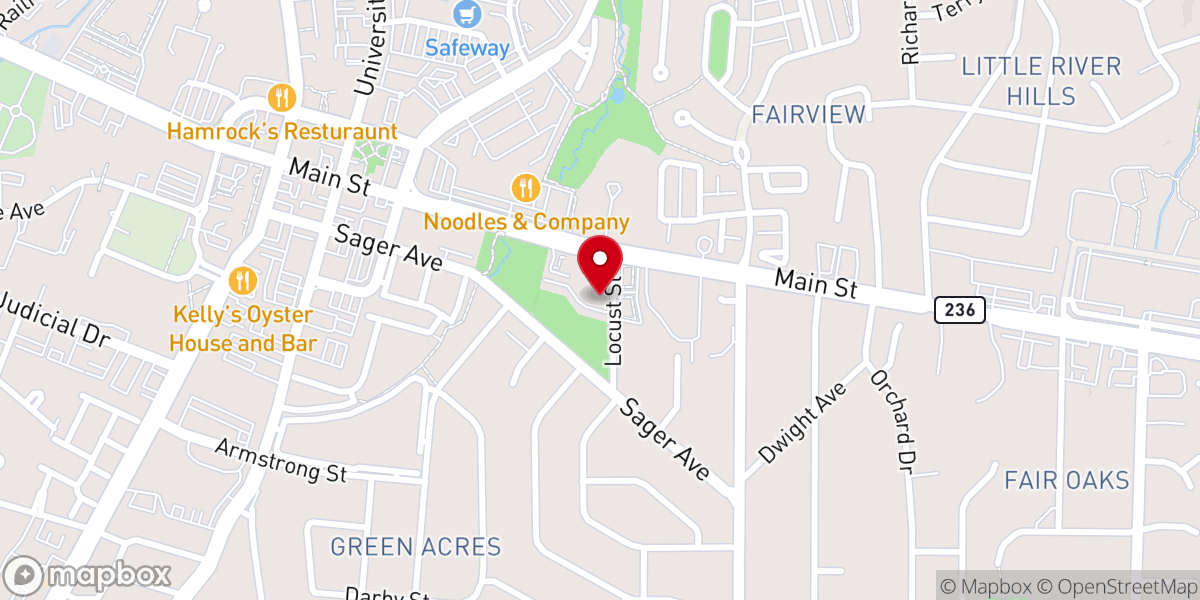 Map showing location of St Anthony Academy