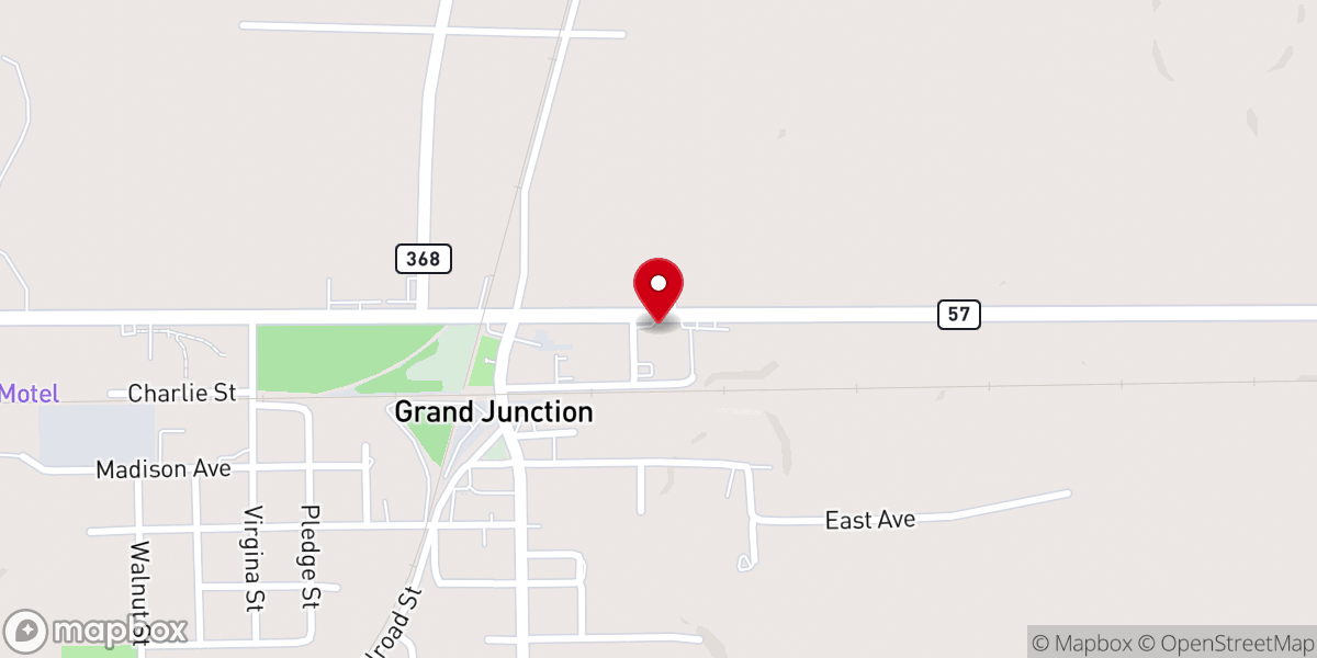 Map showing location of Grand Junction Church Of Christ