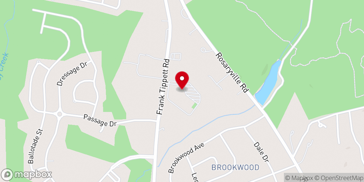 Map showing location of Cornerstone Peaceful Bible Baptist Church