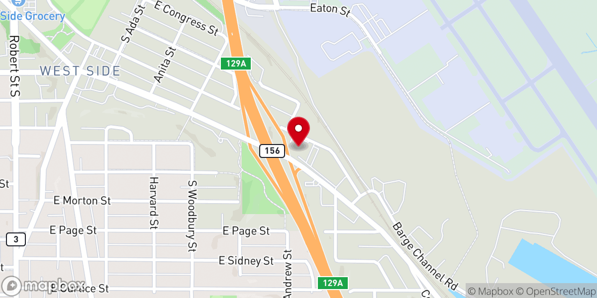 Map showing location of Our Lady of Guadalupe Diocesan Shrine
