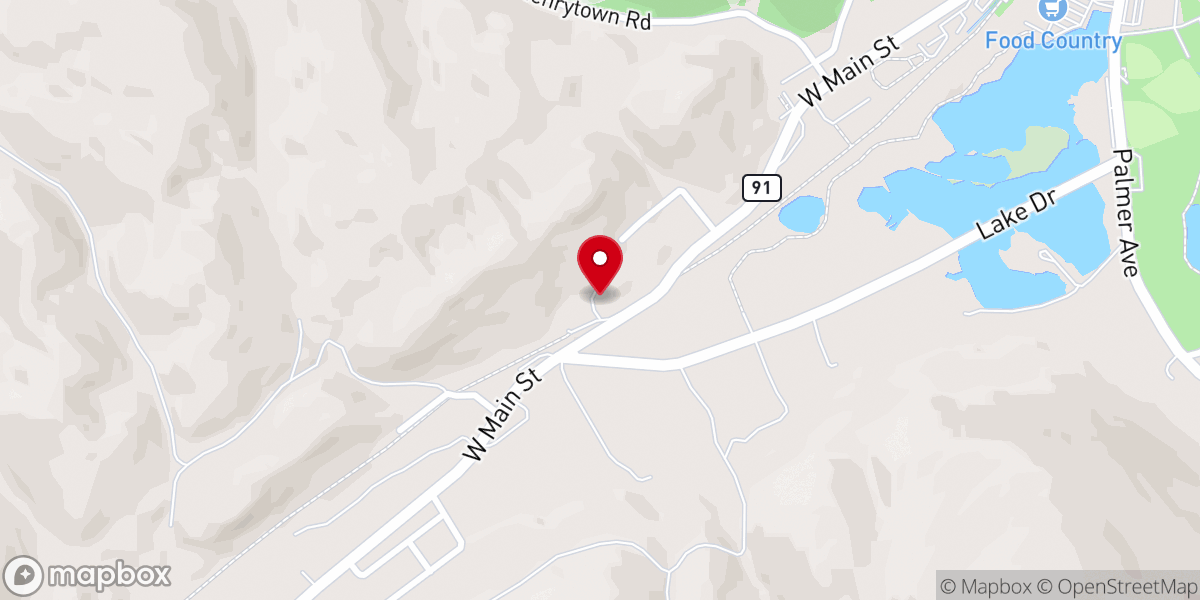 Map showing location of Union Church