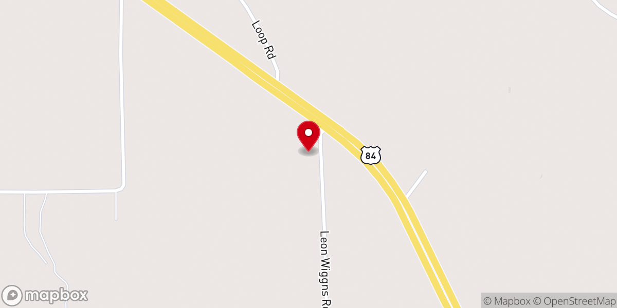 Map showing location of Covenant Baptist Church