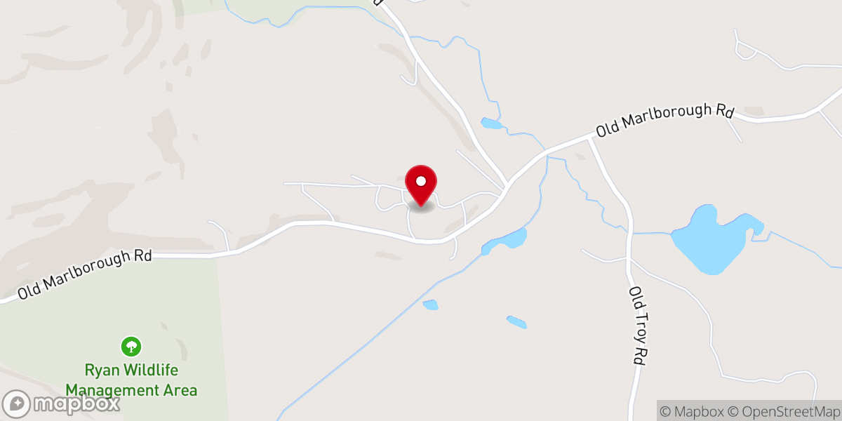 Map showing location of Fairwood Bible Institute