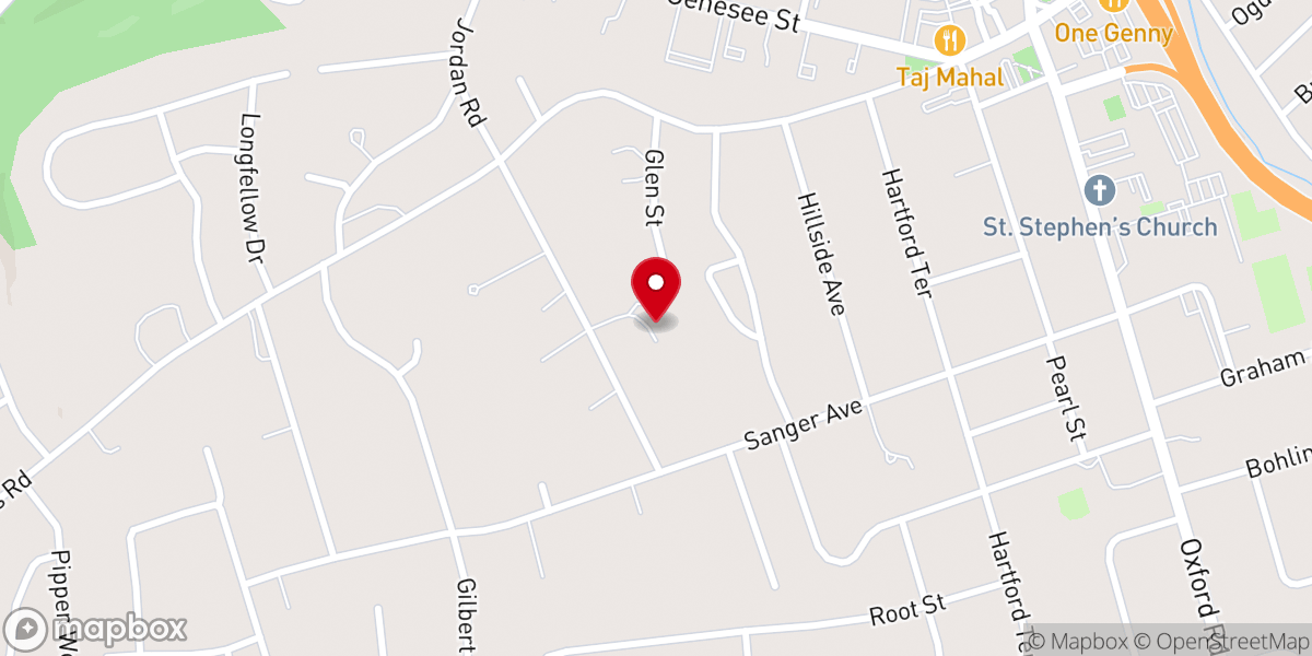 Map showing location of St. Margaret's Ecumenical & Retreat Center
