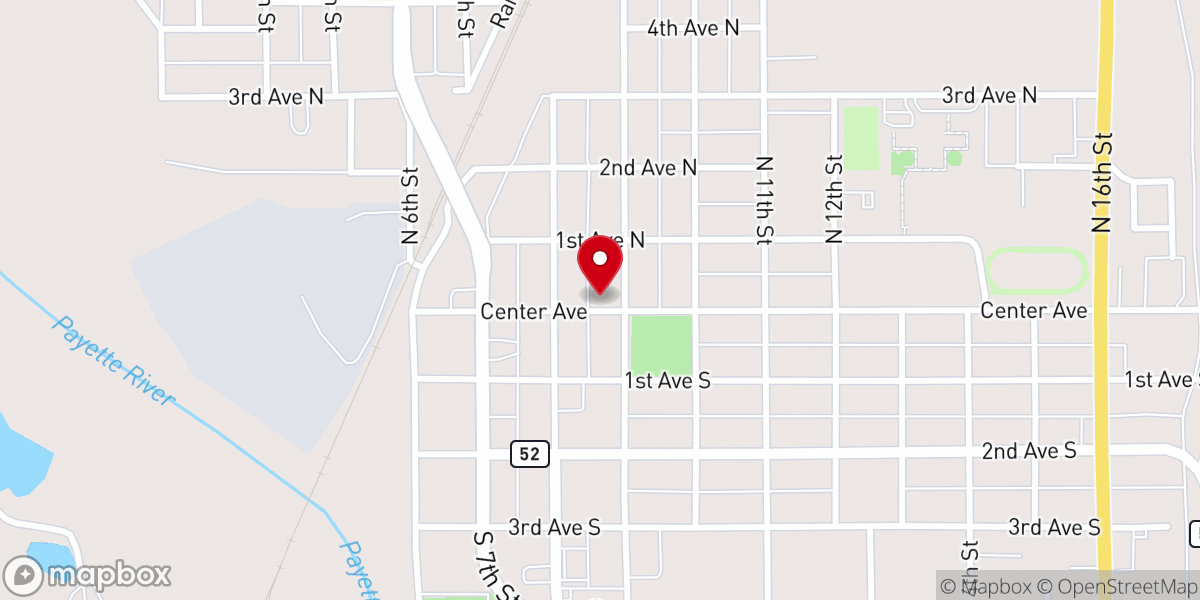 Map showing location of Calvary Way Pentecostal Fellowship