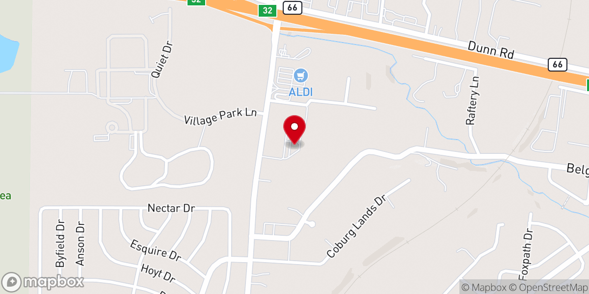 Map showing location of Influence Church (North County)