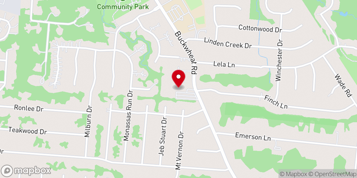 Map showing location of St Mark's Lutheran Church