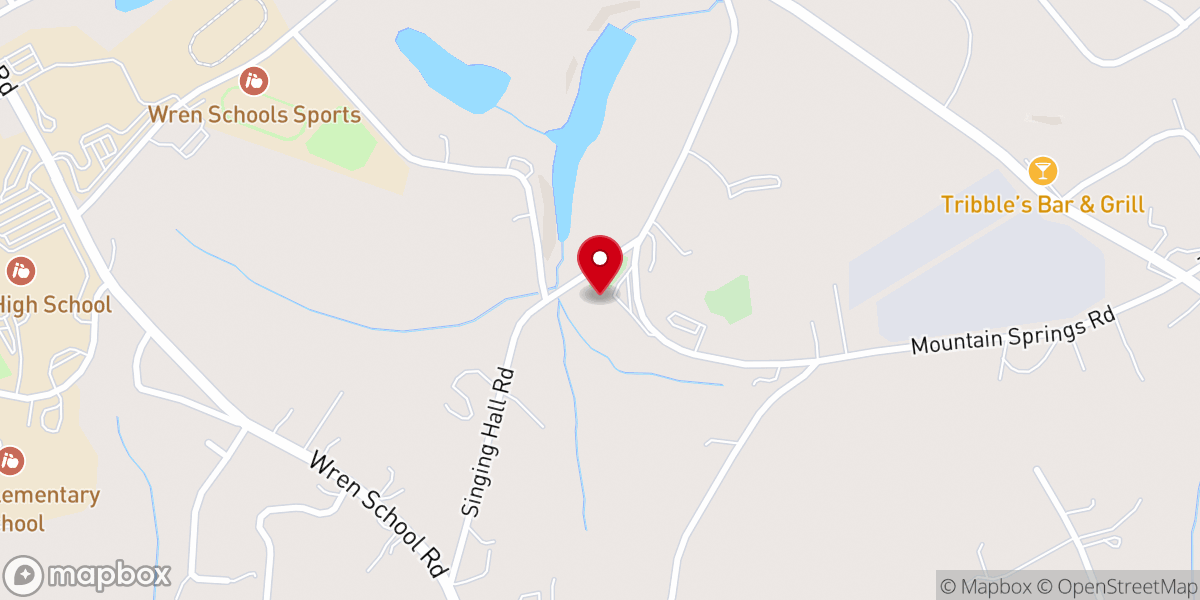 Map showing location of Pathway Church
