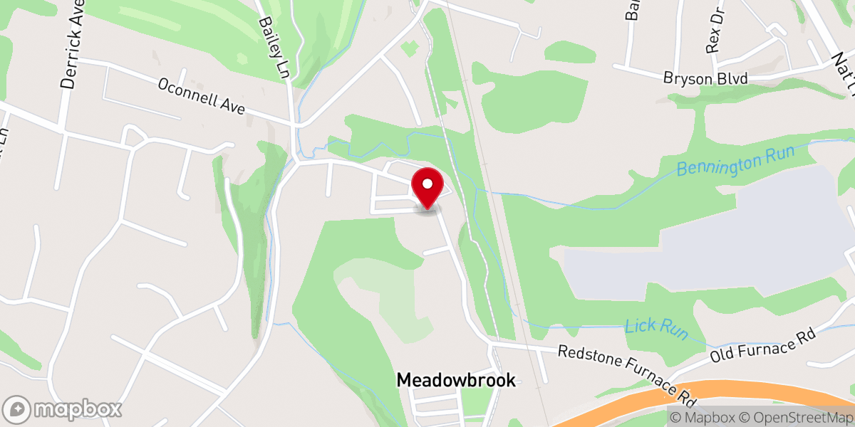Map showing location of Little Brownfield Free Methodist Church