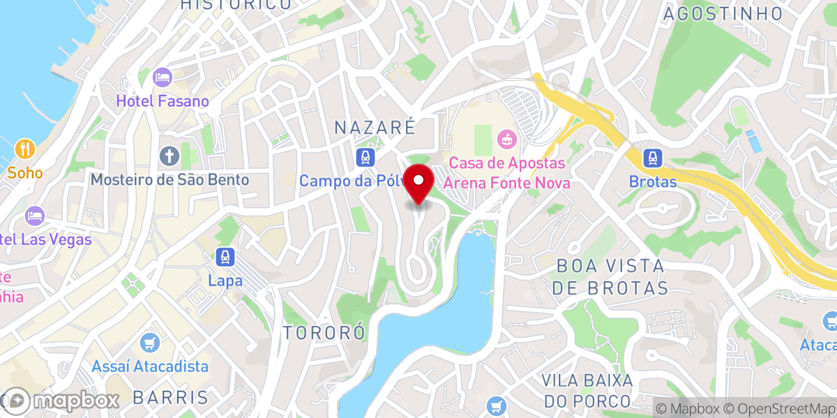 Map showing location of Igreja Evangélica Luterana do Brasil | Congregação Cristo