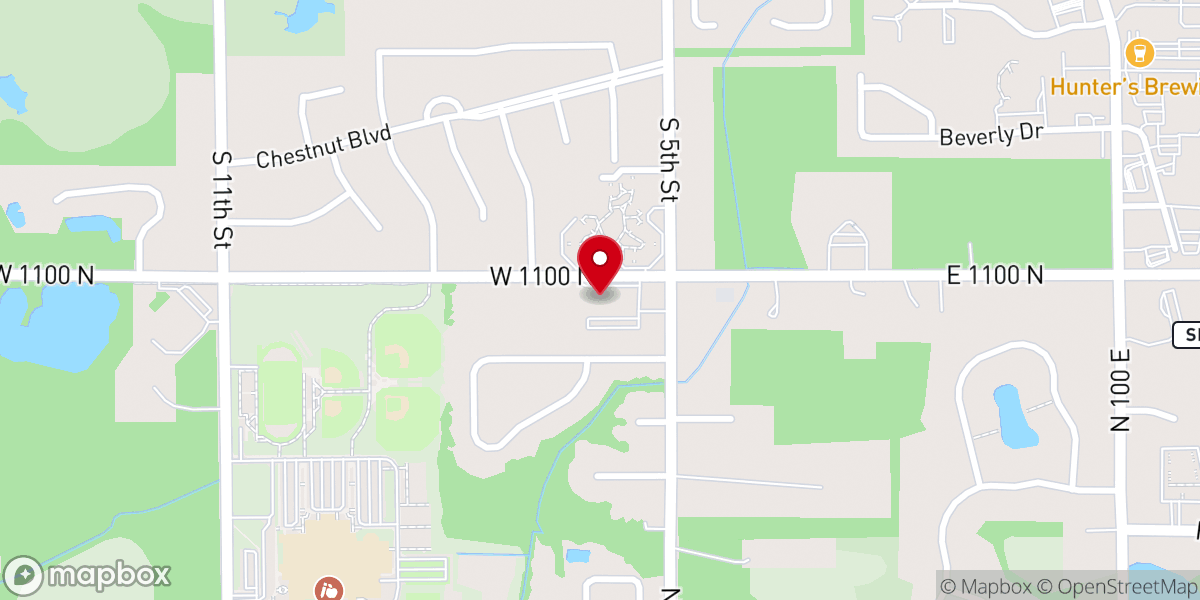 Map showing location of VitalCo Church