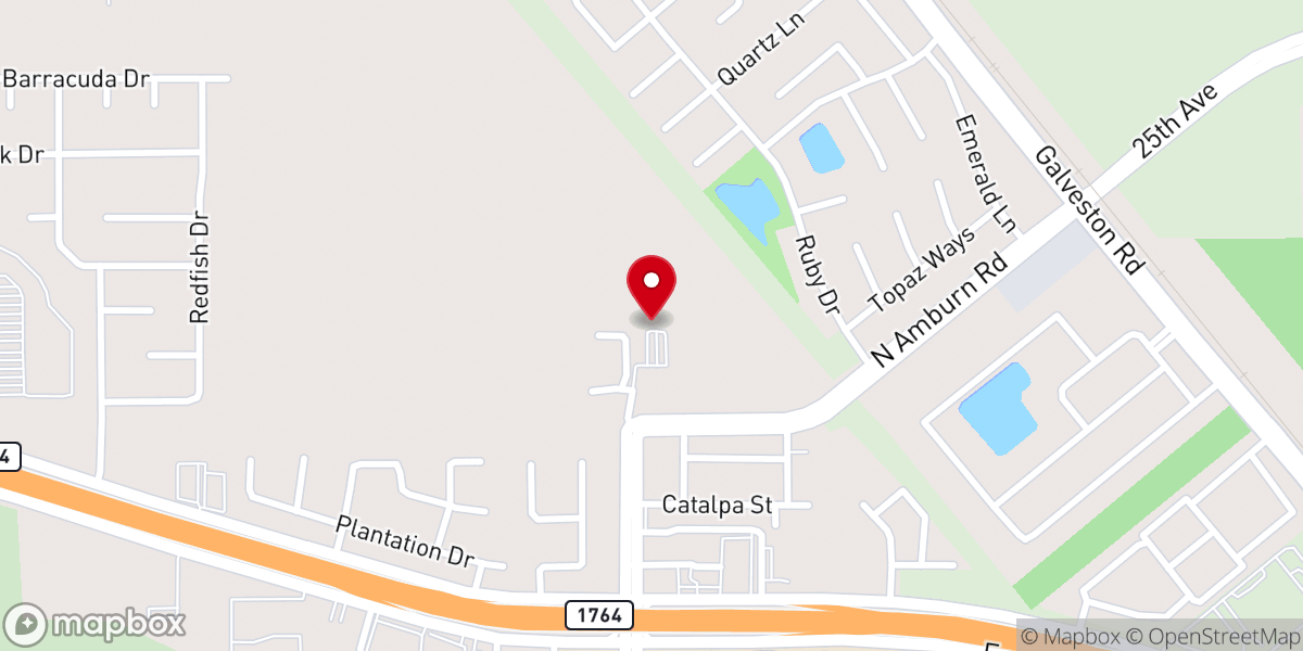 Map showing location of St John's United Methodist Chr