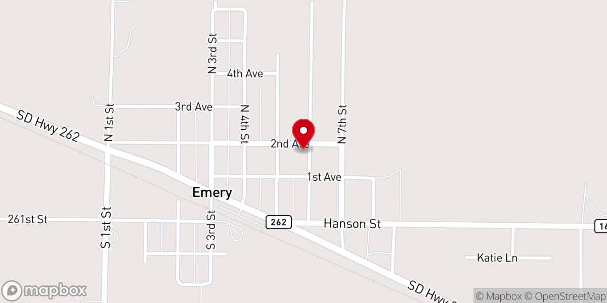 Map showing location of St Paul's Presbyterian Church