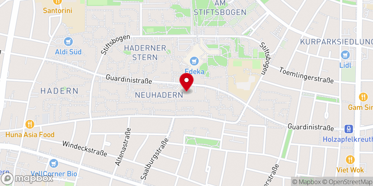 Map showing location of St. Ignatius