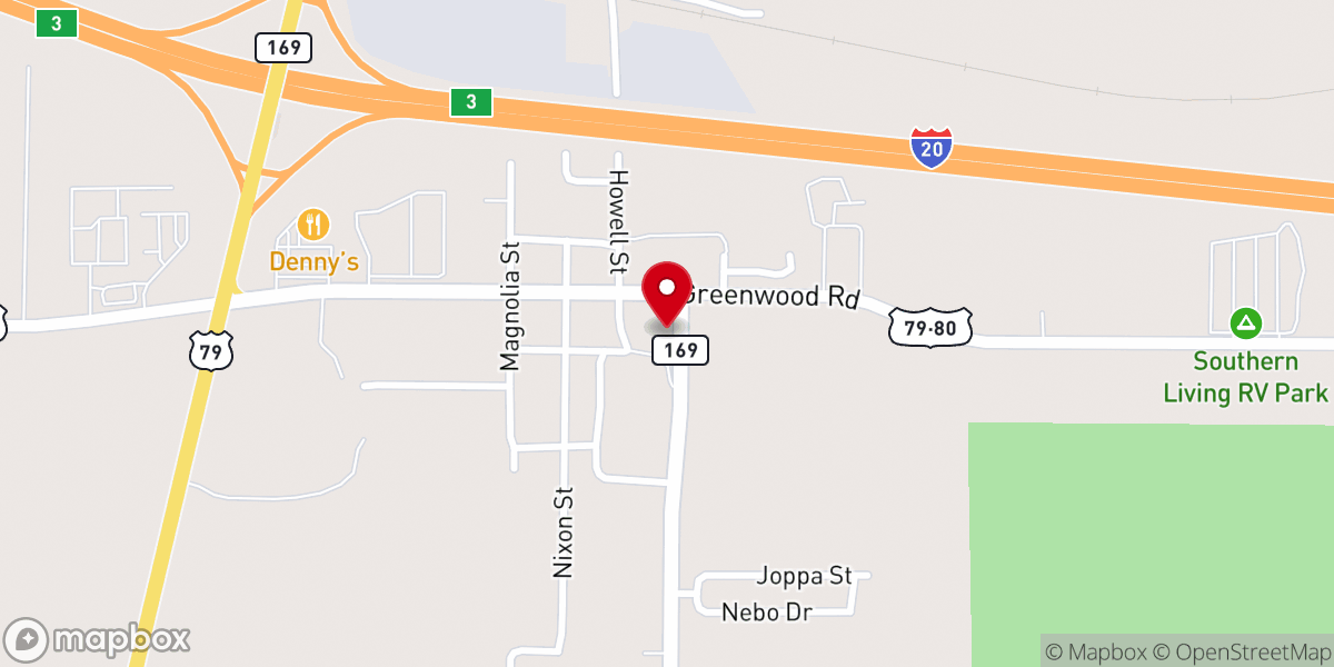 Map showing location of Sycamore Life Ministries and Outreach Inc