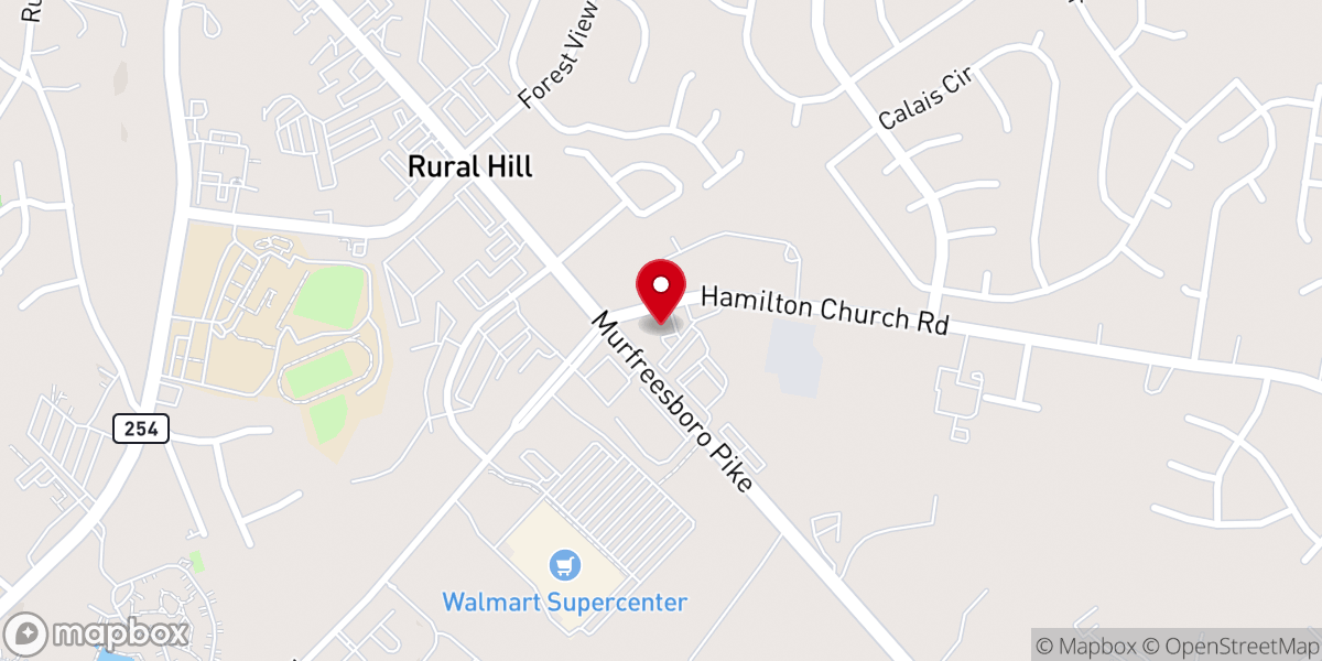 Map showing location of United Family Fellowship