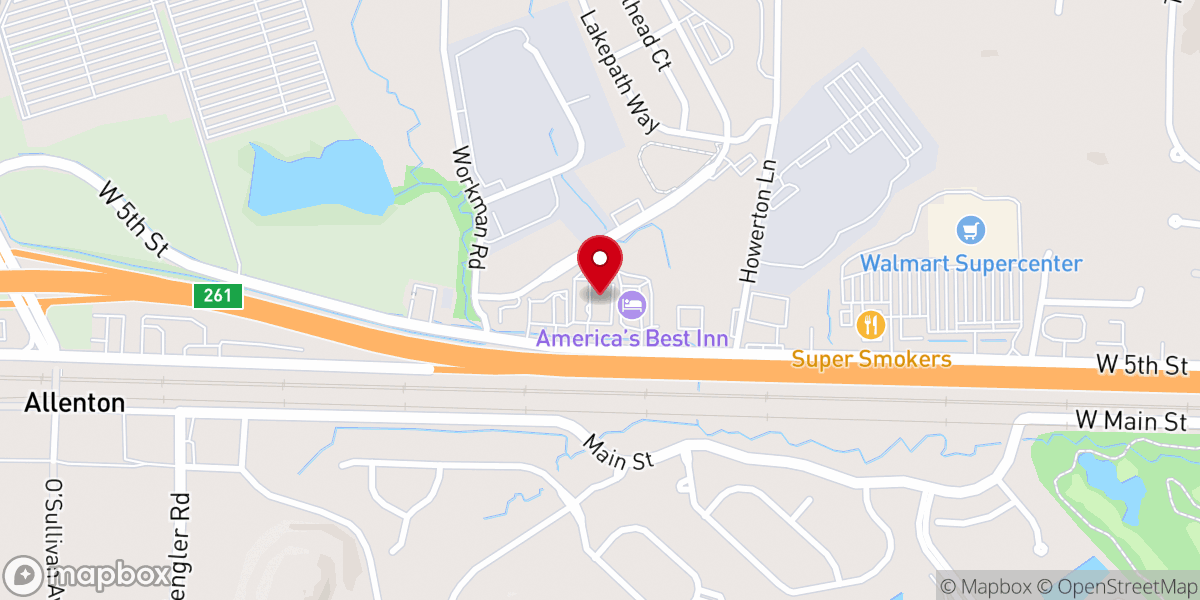 Map showing location of Ignite Church