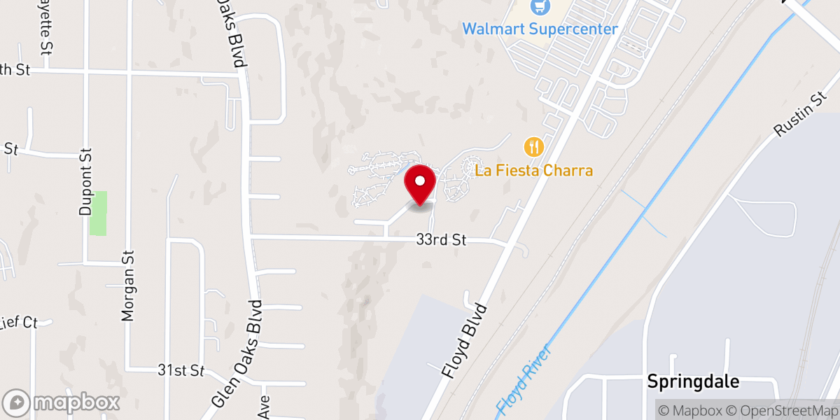 Map showing location of Immaculate Heart of Mary Queen of Peace Statue
