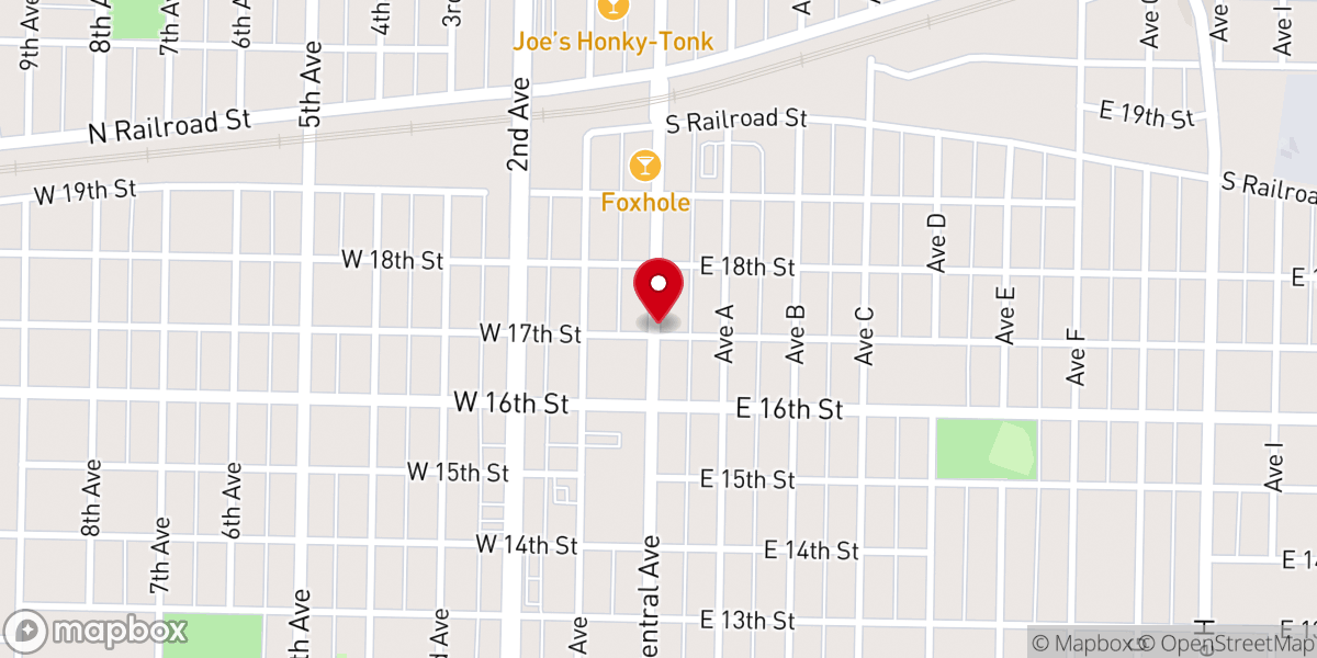 Map showing location of The Salvation Army of Kearney