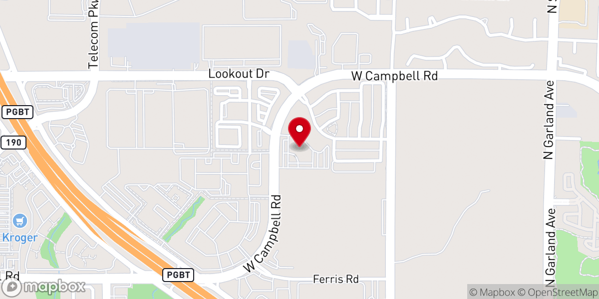 Map showing location of FiveStone Community Church