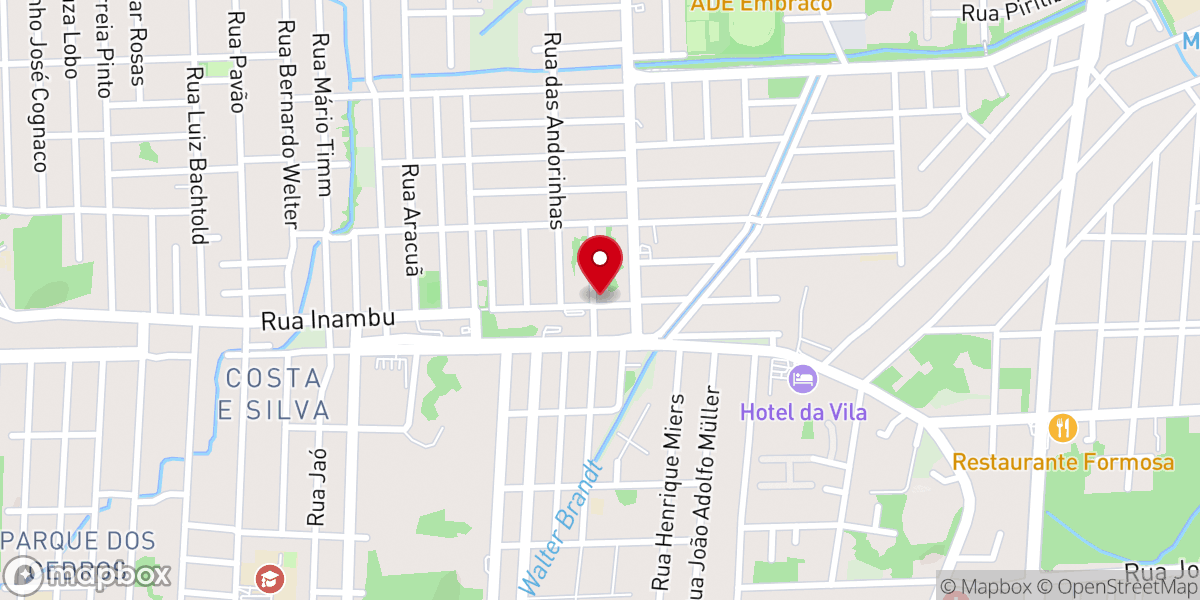 Map showing location of IEADJO - Costa e Silva Joinville