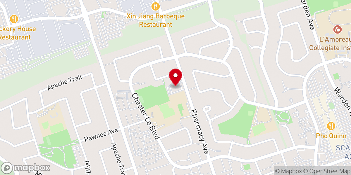 Map showing location of Epiphany of Our Lord Parish