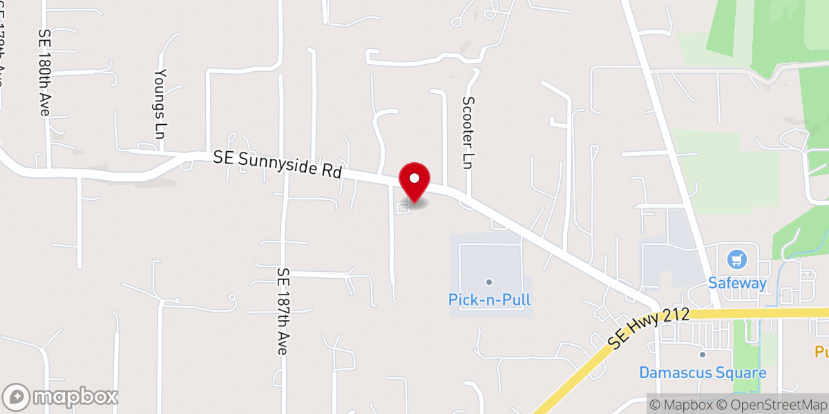 Map showing location of casa de oracion portland