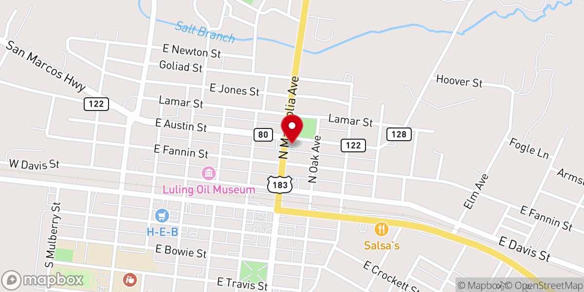 Map showing location of At The Well Christian Ministries