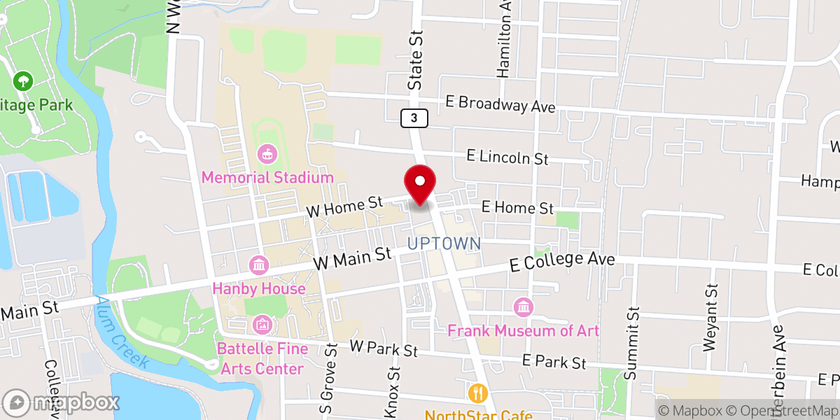 Map showing location of Church of the Messiah