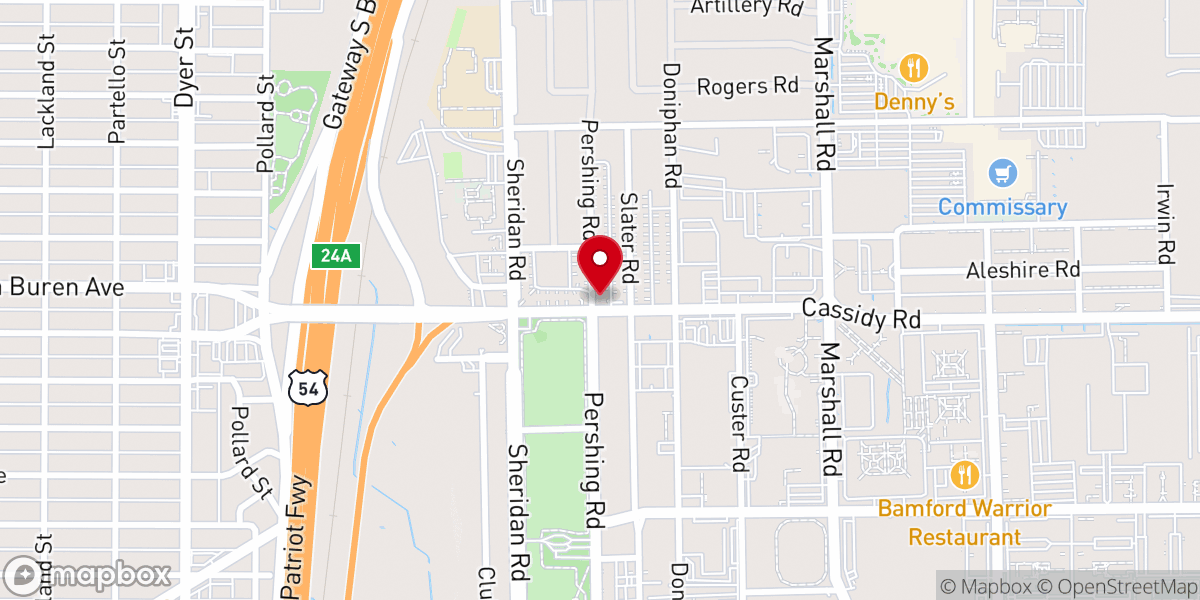 Map showing location of Chapel 3